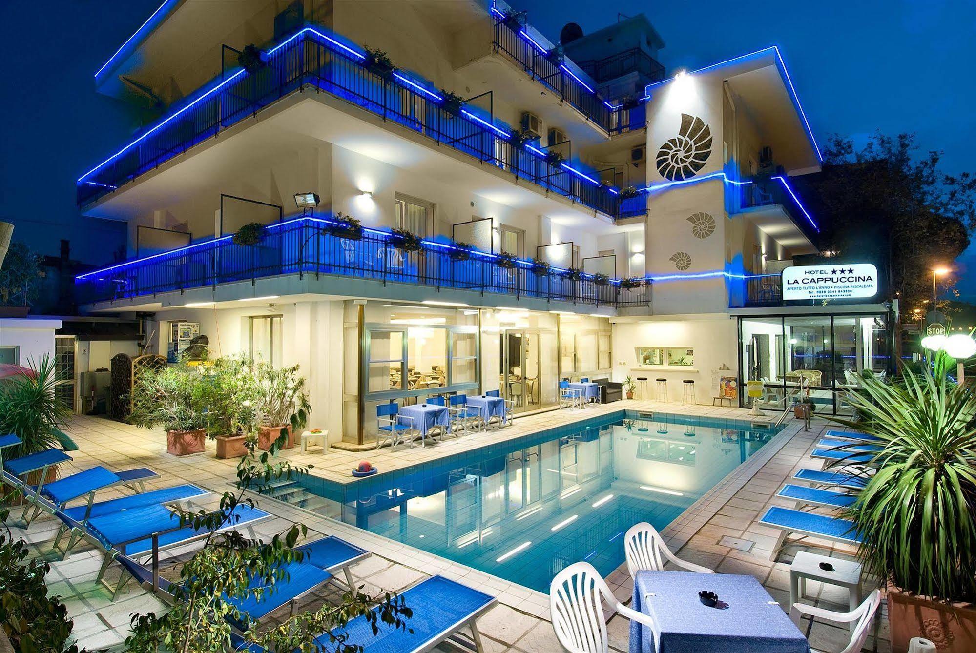 Hotel La Cappuccina Риччоне Экстерьер фото